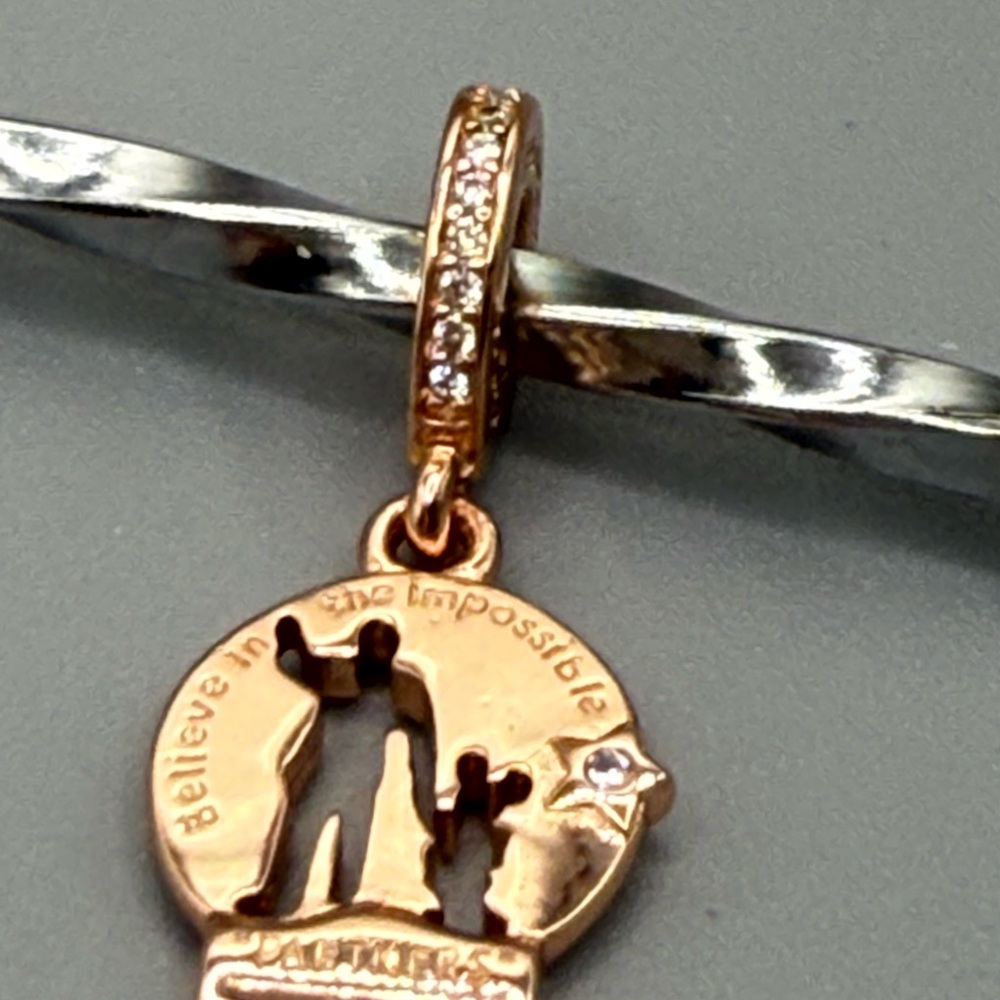 Pandora Disney Rosegold “Partners” Charm
